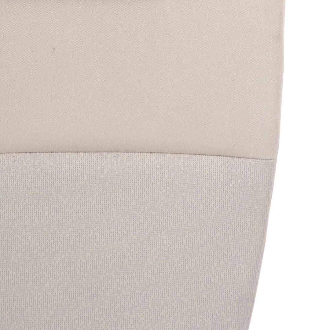 Rear Seat Backrest BMW E90 Left N/S Cover Cloth Fabric Fluid Linea Beige - SKU 7146882 - Part number 7257096