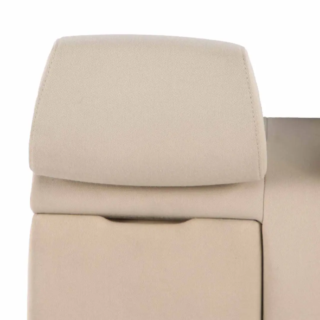 Backrest BMW E90 Left N/S Cover Cloth Fabric Fluid Linea Beige to Rear Seat with Part number 7257096 Rear Seat Backrest BMW E90 Left N/S Cover Cloth Fabric Fluid Linea Beige - SKU 7146882 - Part number 7257096