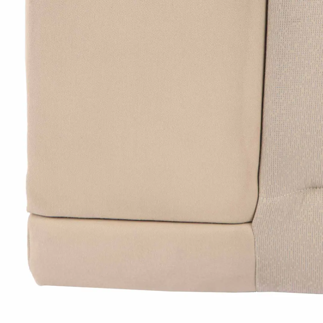 Rear Seat Backrest BMW E90 Left N/S Cover Cloth Fabric Fluid Linea Beige - SKU 7146882 - Part number 7257096