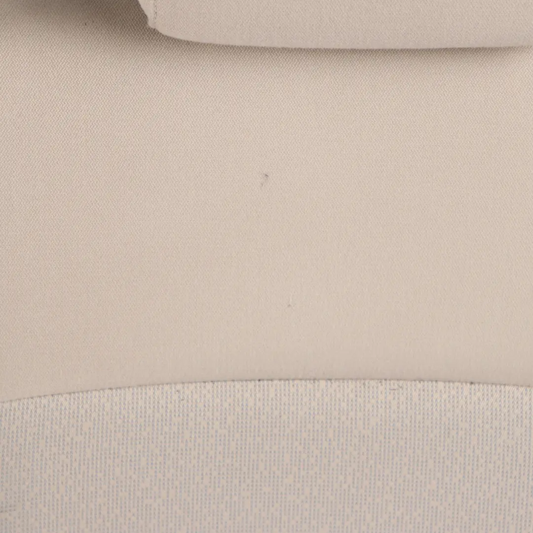 Rear Seat Backrest BMW E90 Left N/S Cover Cloth Fabric Fluid Linea Beige - SKU 7146882 - Part number 7257096