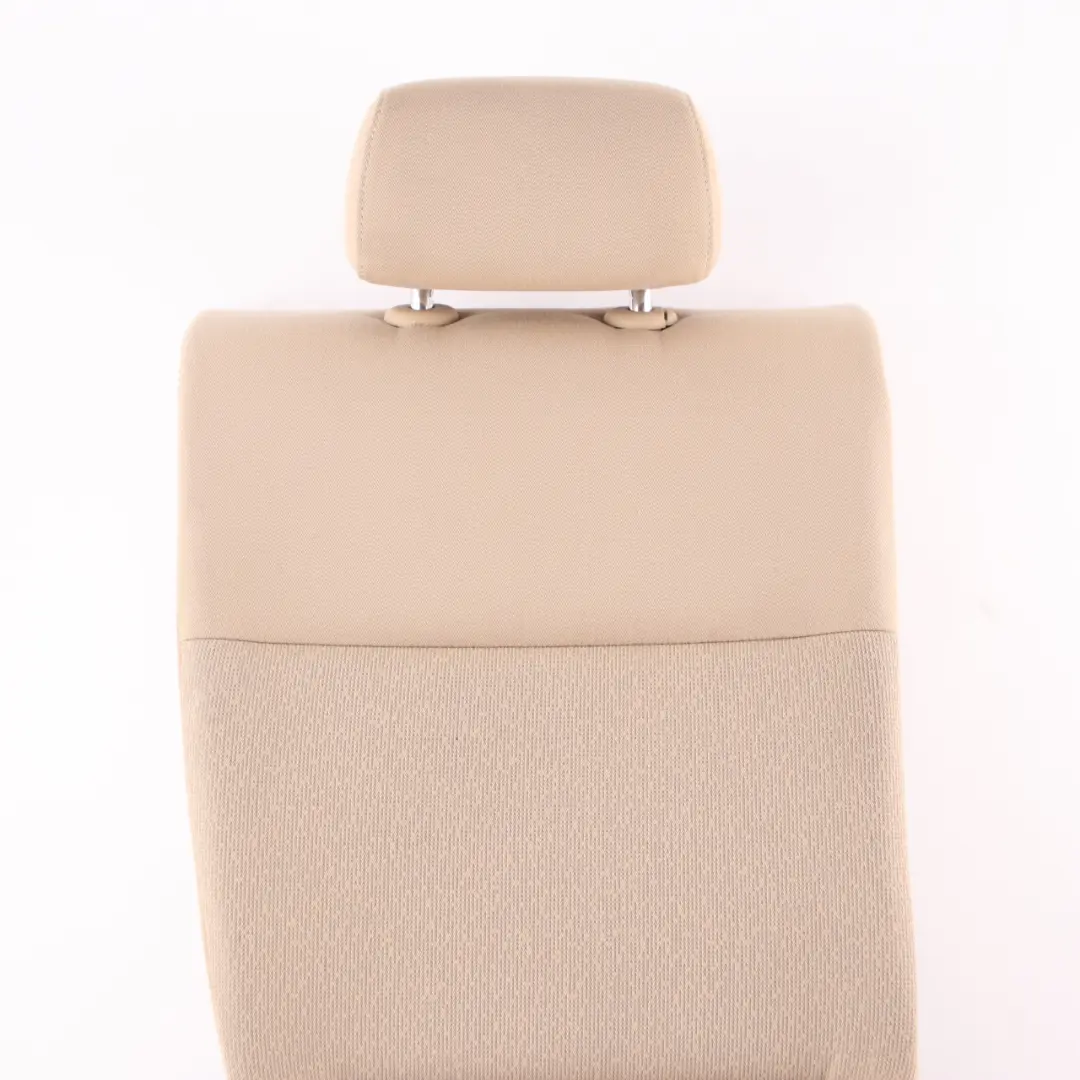 Backrest BMW E90 Right O/S Covering Cloth Fabric Linea Beige to Rear Seat with Part number 7146886 Rear Seat Backrest BMW E90 Right O/S Covering Cloth Fabric Linea Beige - SKU 7146886 - Part number 7146886