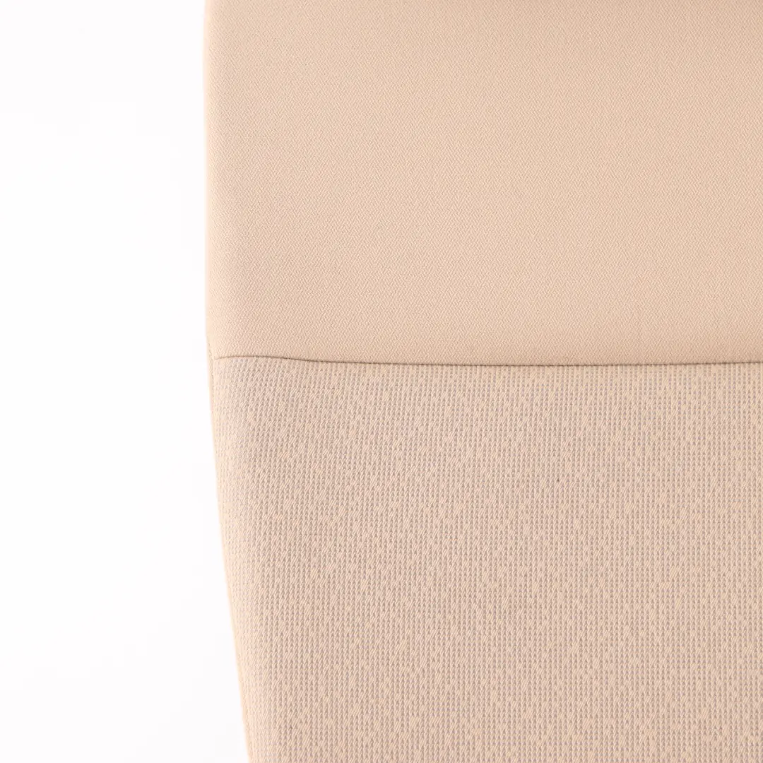 Rear Seat Backrest BMW E90 Right O/S Covering Cloth Fabric Linea Beige - SKU 7146886 - Part number 7146886