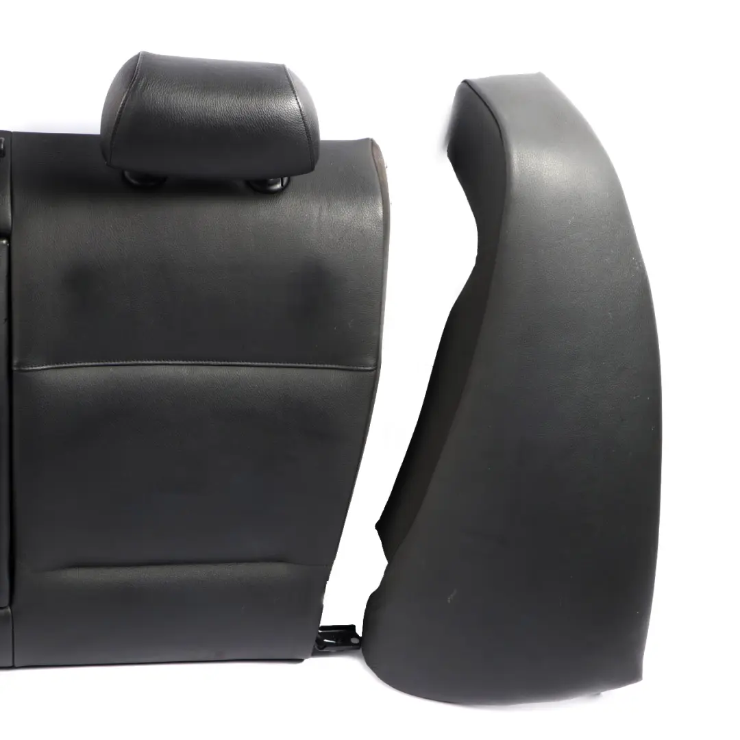 Seats BMW E90 Saloon Black Leather Couch Base Bench Backrest Left Right Set to Rear with Part number 7146944 Rear Seats BMW E90 Saloon Black Leather Couch Base Bench Backrest Left Right Set - SKU 7146944-1 - Part number 7146944