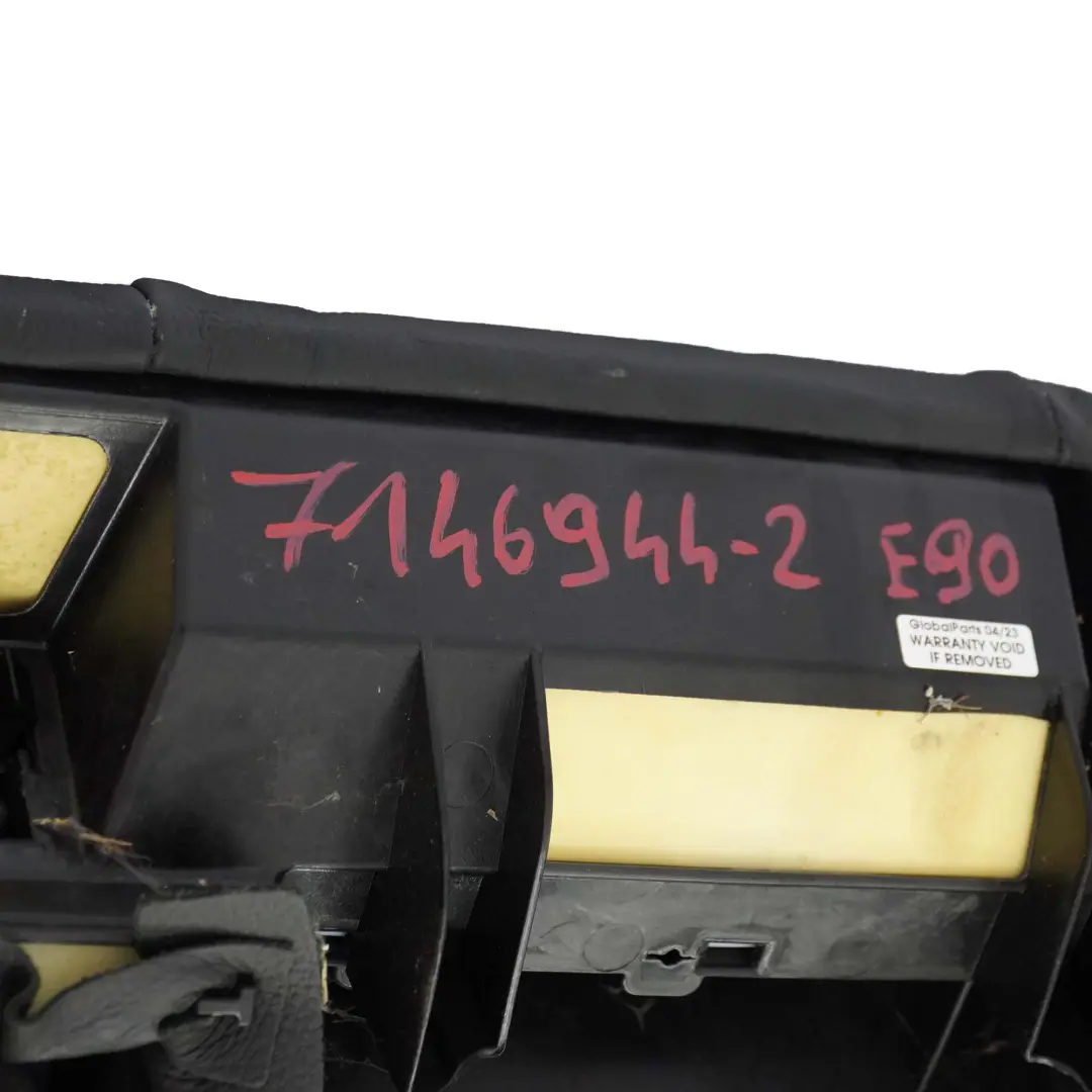 BMW E90 E91 Cuero Negro Interior Asiento Trasero Sofá Base Banco - SKU 7146944-2 - Número de pieza 7146944