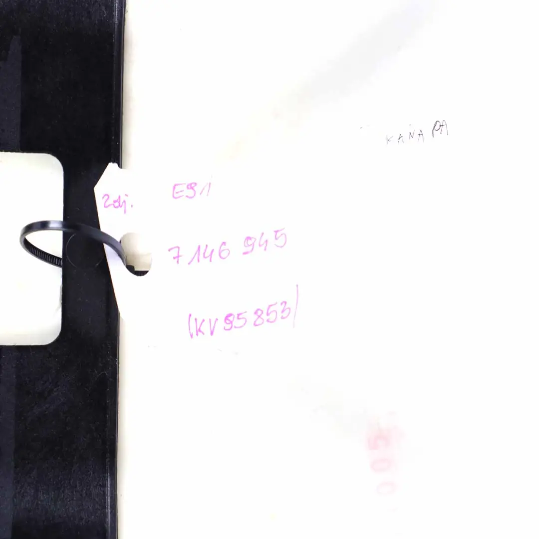 Interior Asiento Trasero Sofá Base Funda Cuero Gris para BMW E90 E91 con número de pieza 52207146945 BMW E90 E91 Interior Asiento Trasero Sofá Base Funda Cuero Gris - SKU 7146945 - Número de pieza 52207146945