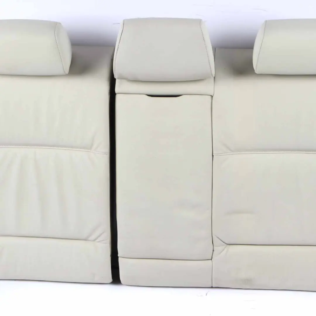 Lemon Leather Rear Seats Set Sofa Bench Folding Backrest to Rear Seat BMW E90 with Part number 7146947 Rear Seat BMW E90 Lemon Leather Rear Seats Set Sofa Bench Folding Backrest - SKU 7146947-1 - Part number 7146947
