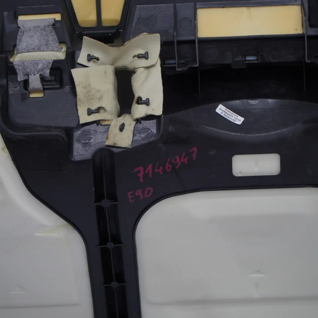BMW E90 Asiento Trasero Banco Interior Sofa Base Cuero Limon E91 - SKU 7146947 - Número de pieza 7146947