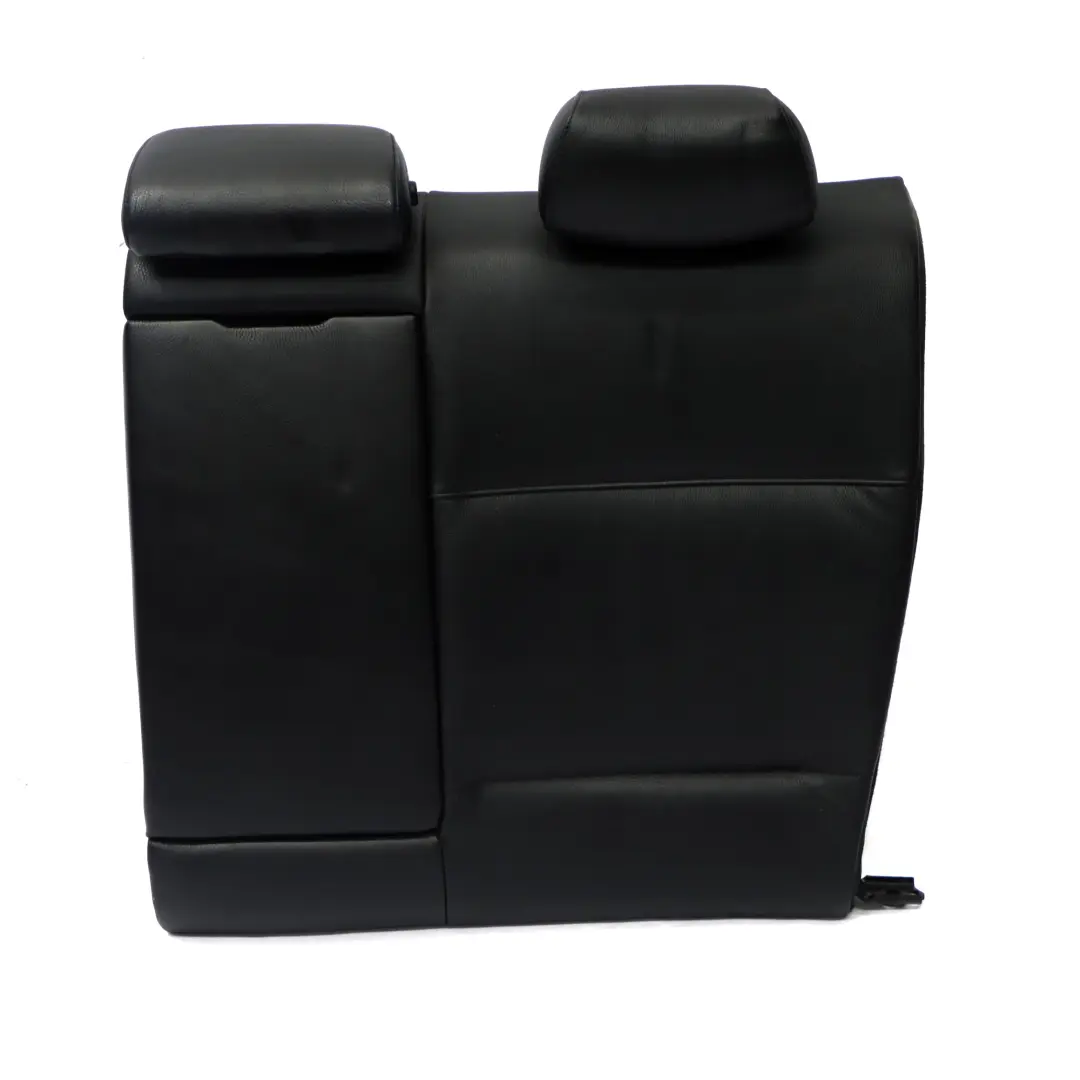 Asiento Trasero Izquierdo Funda Respaldo Cuero Negro Ski Bag para BMW E90 con número de pieza 7146950 BMW E90 Asiento Trasero Izquierdo Funda Respaldo Cuero Negro Ski Bag - SKU 7146950 - Número de pieza 7146950