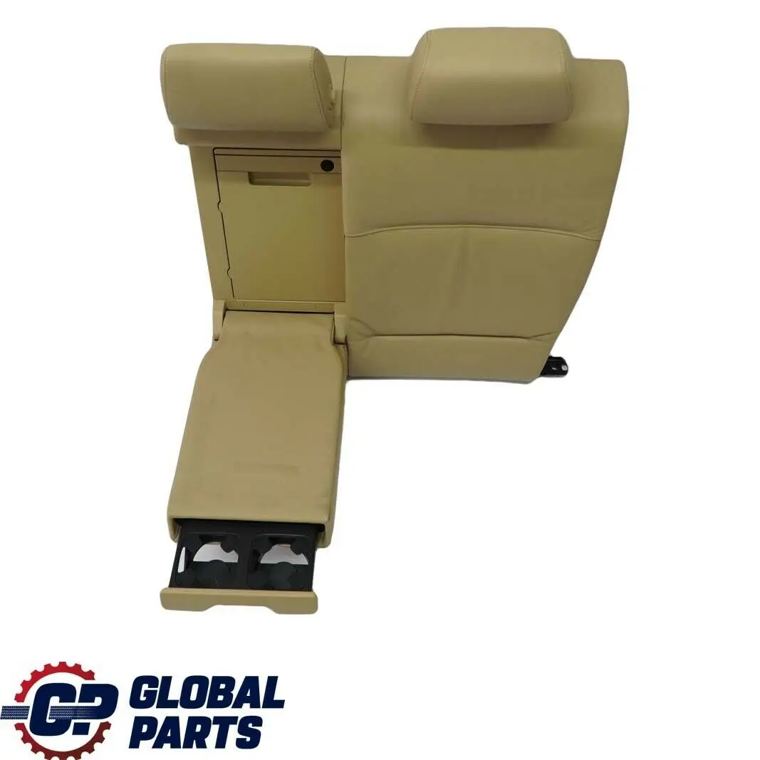 BMW 3 Reihe E90 Hinten Links Sitzbezug Rückenlehne Leder Beige Skisack Sack - SKU 7146952 - Teilenummer 7146952
