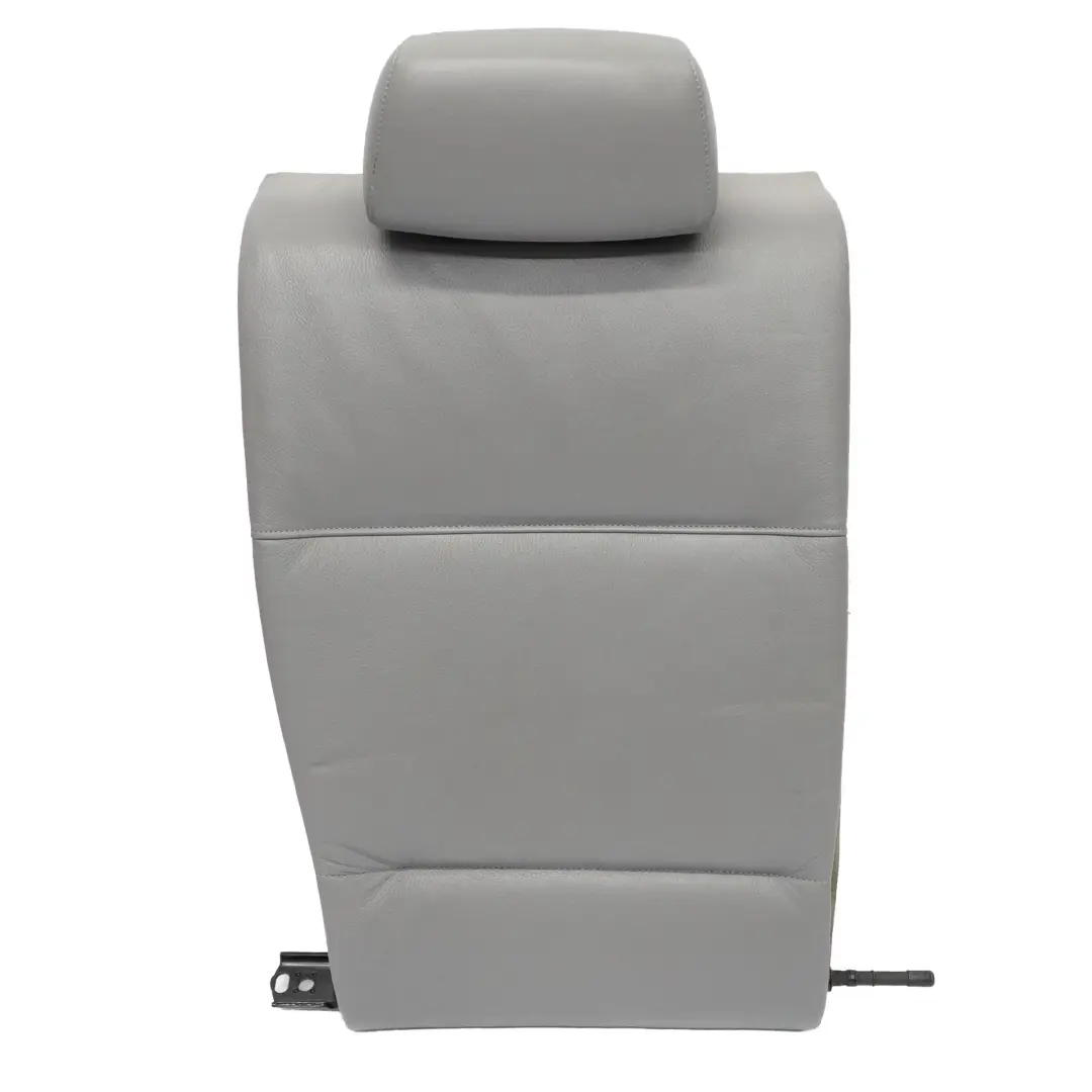 Dossier de siège arrière droite Revêtement arrière en cuir gris pour BMW E90 à propos du numéro de pièce 7146957 BMW E90 Dossier de siège arrière droite Revêtement arrière en cuir gris - SKU 7146957 - Numéro de pièce 7146957