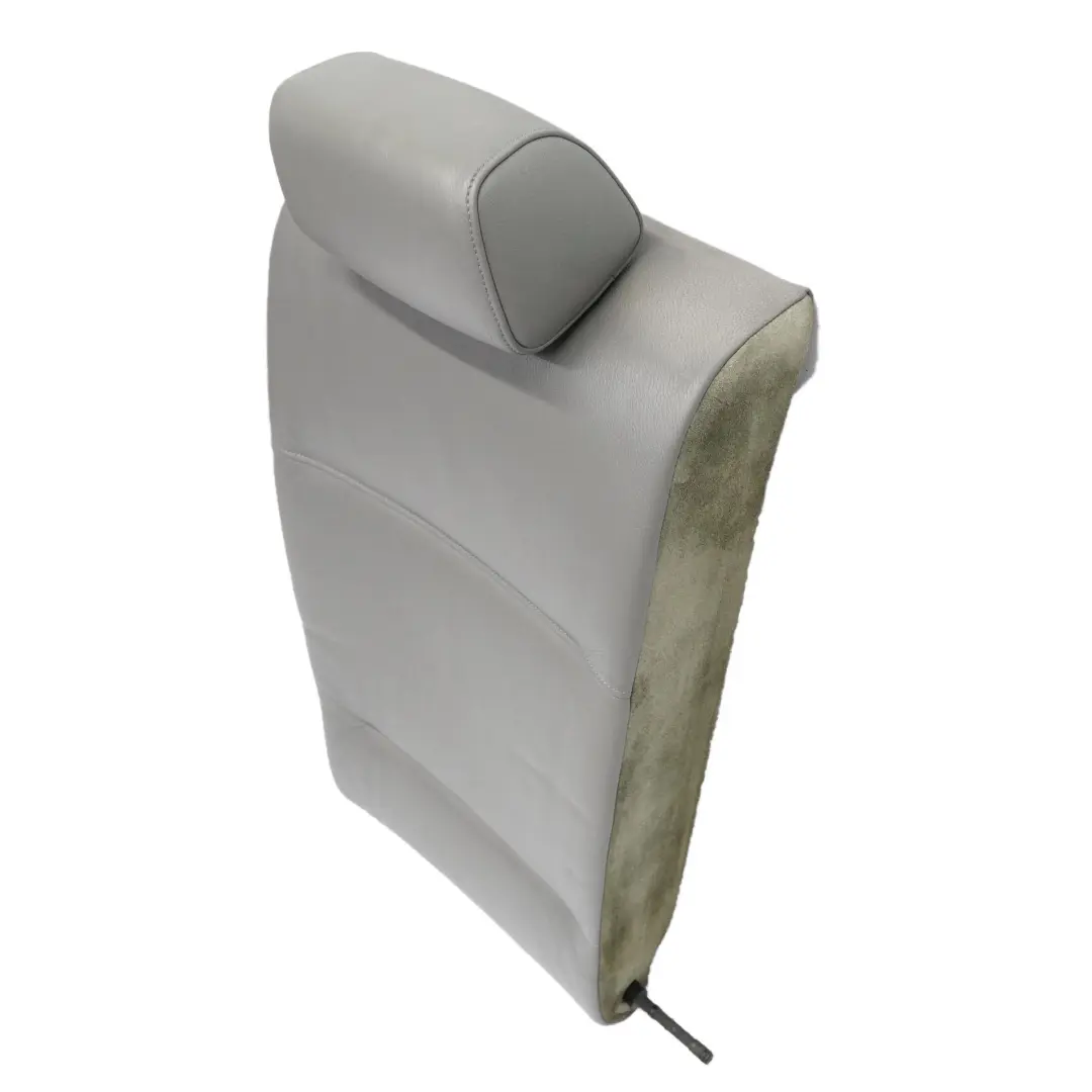 Backrest BMW E90 Right O/S Back Covering Grey Leather to Rear Seat with Part number 7146957 Rear Seat Backrest BMW E90 Right O/S Back Covering Grey Leather - SKU 7146957 - Part number 7146957
