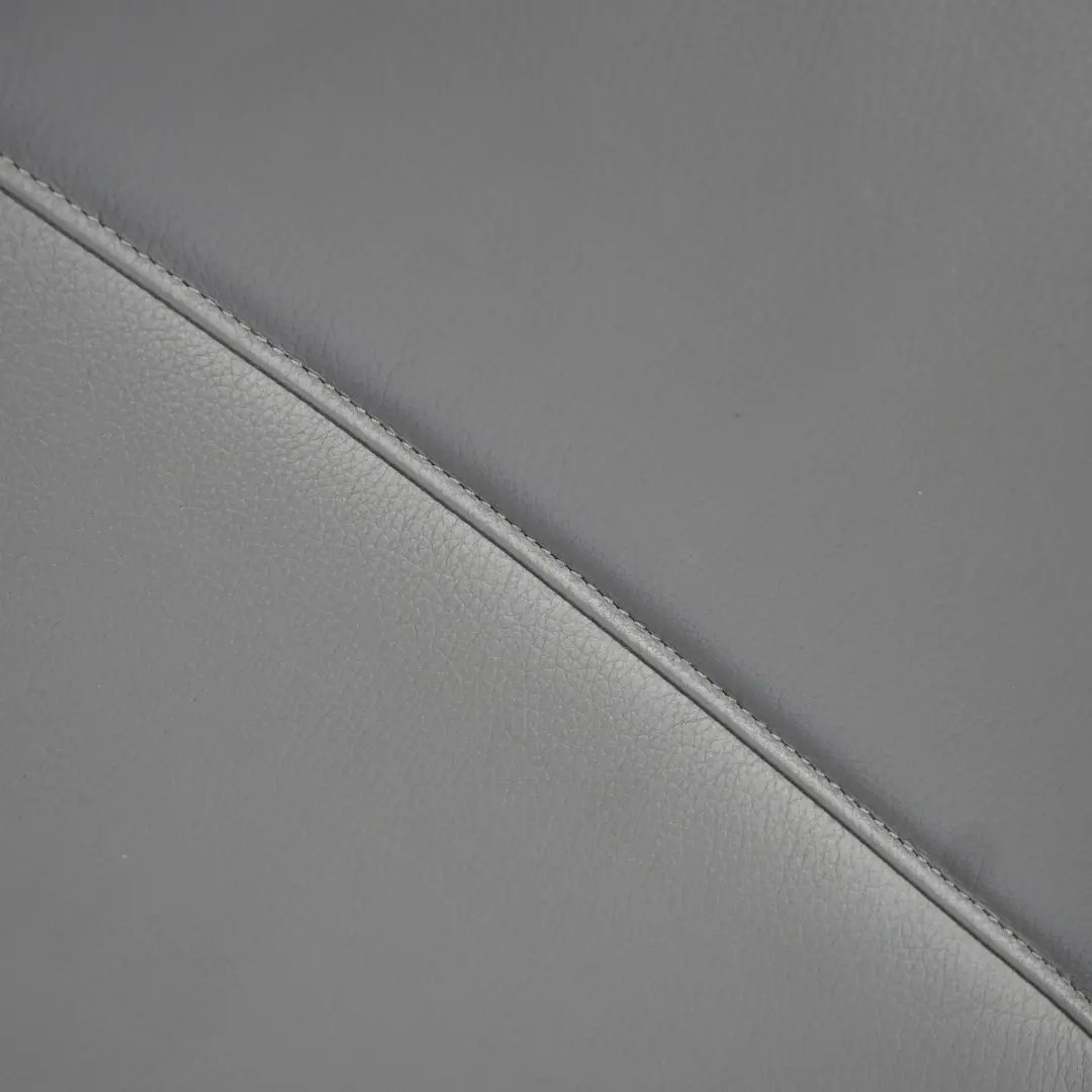 Backrest BMW E90 Right O/S Back Covering Grey Leather to Rear Seat with Part number 7146957 Rear Seat Backrest BMW E90 Right O/S Back Covering Grey Leather - SKU 7146957 - Part number 7146957