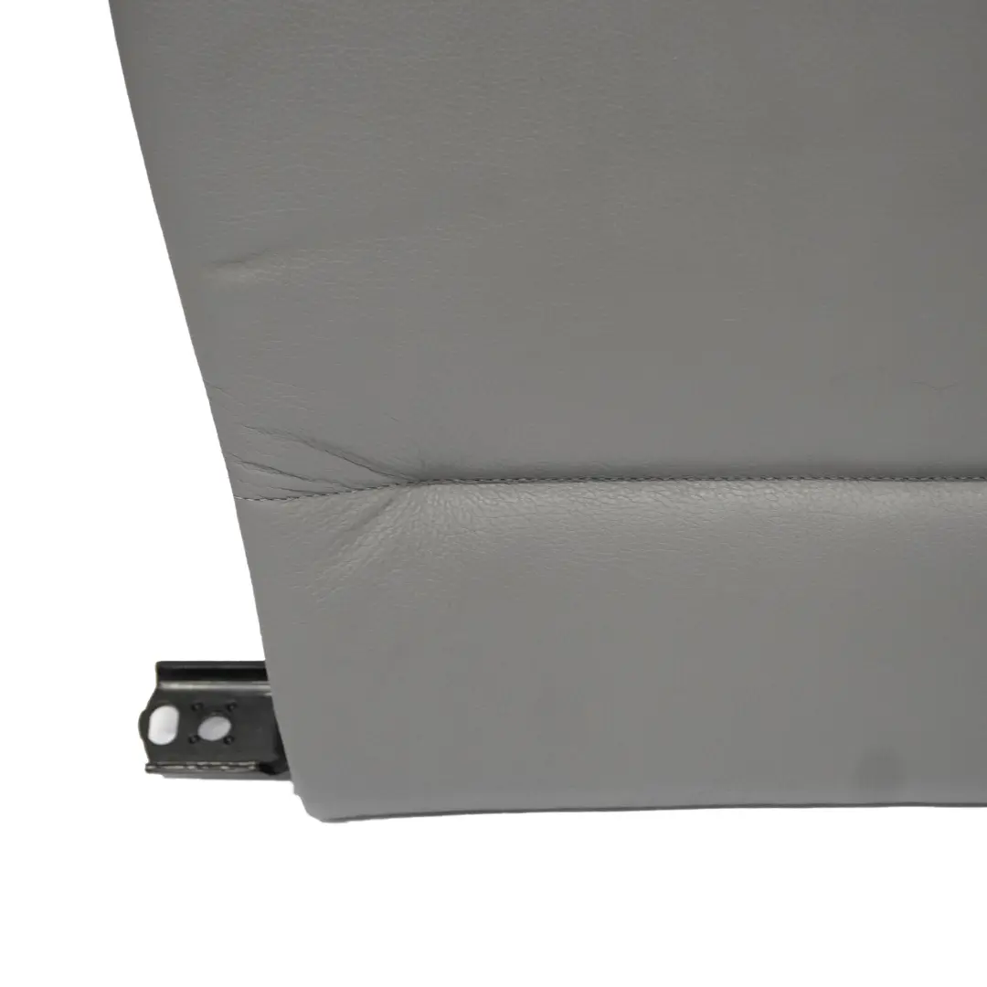 BMW E90 Respaldo Asiento Trasero Derecha Cubre Respaldo Cuero Gris - SKU 7146957 - Número de pieza 7146957