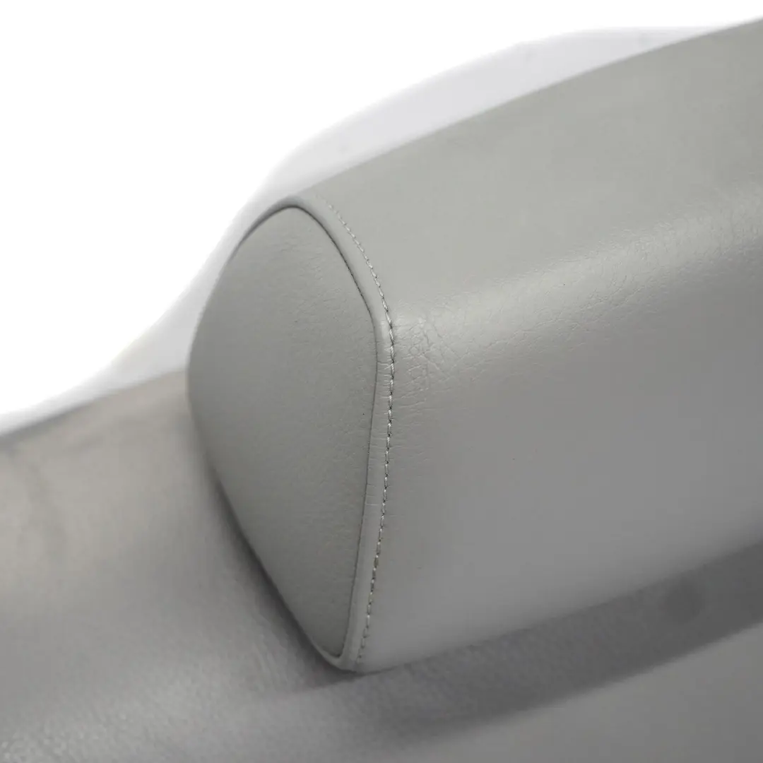 Dossier de siège arrière droite Revêtement arrière en cuir gris pour BMW E90 à propos du numéro de pièce 7146957 BMW E90 Dossier de siège arrière droite Revêtement arrière en cuir gris - SKU 7146957 - Numéro de pièce 7146957