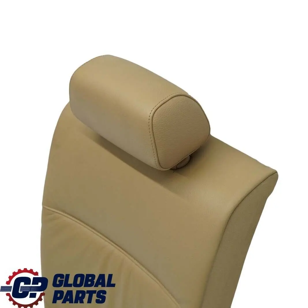 BMW 3 Reihe E90 Hinten Links Sitzbezug Rückenlehne Leder Beige Skisack Sack - SKU 7146958 - Teilenummer 7146958