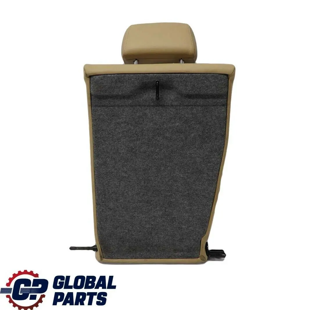 Right O/S Seat Cover Backrest Leather Beige Dakota BMW 3 Series E90 Rear - SKU 7146958 - Part number 7146958