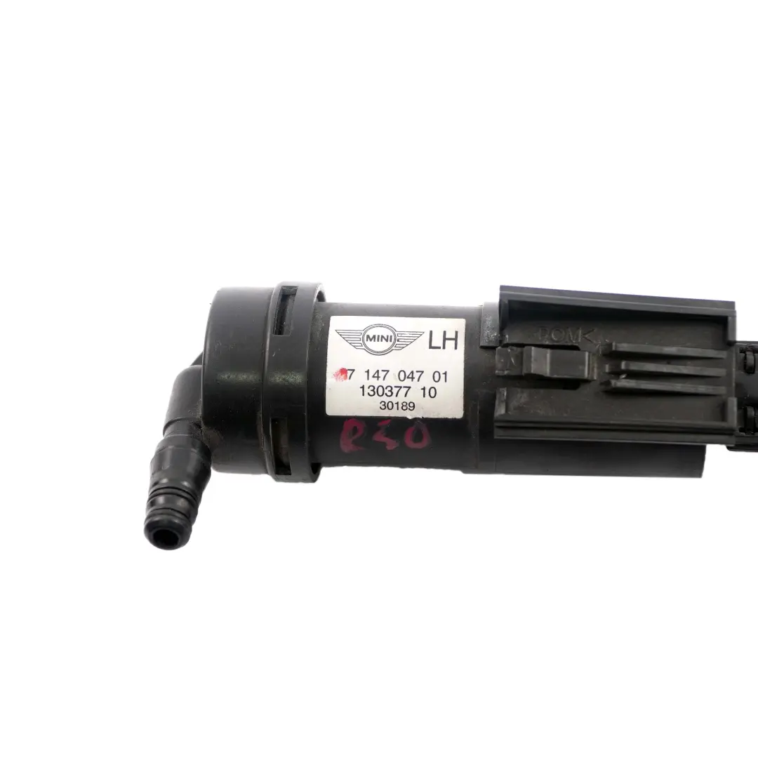 Scheinwerferreinigungsanlage Hochdruckdüse Links für Mini Cooper R50 R53 mit Teilenummer 7147047 Mini Cooper R50 R53 Scheinwerferreinigungsanlage Hochdruckdüse Links - SKU 7147047 - Teilenummer 7147047