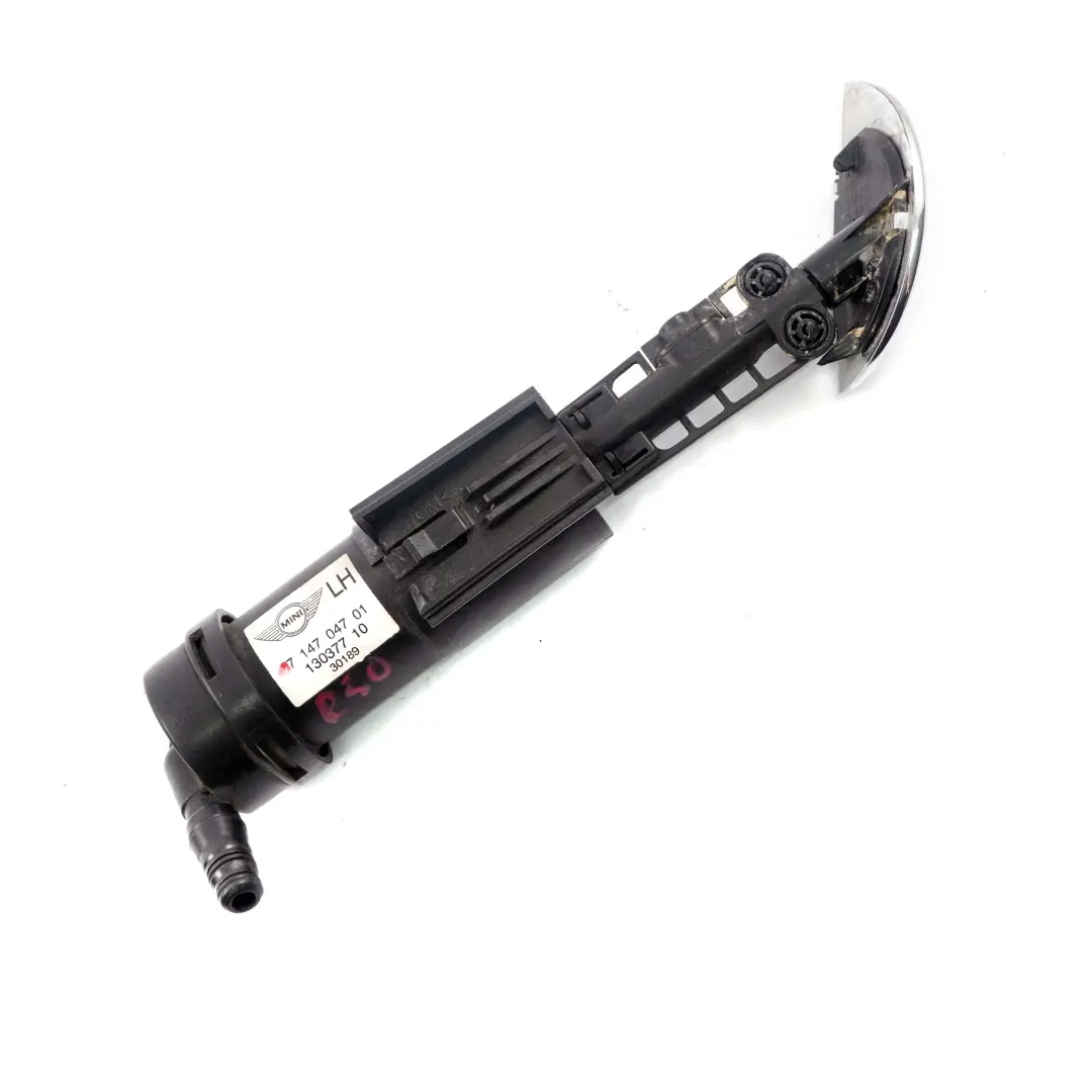 Scheinwerferreinigungsanlage Hochdruckdüse Links für Mini Cooper R50 R53 mit Teilenummer 7147047 Mini Cooper R50 R53 Scheinwerferreinigungsanlage Hochdruckdüse Links - SKU 7147047 - Teilenummer 7147047
