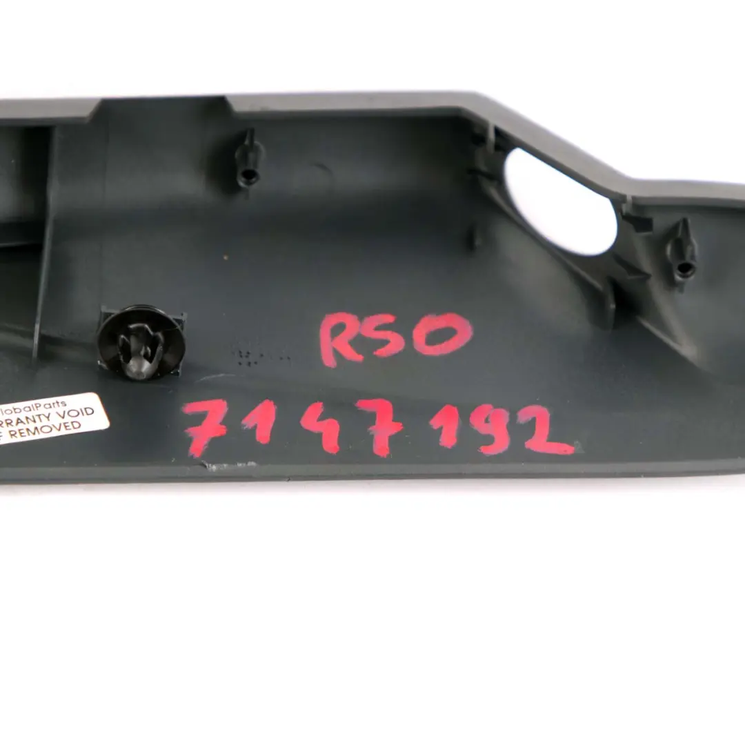 Mini Cooper One R50 R53 Handbrake Console Panther Black - SKU 7147192 - Part number 7147192