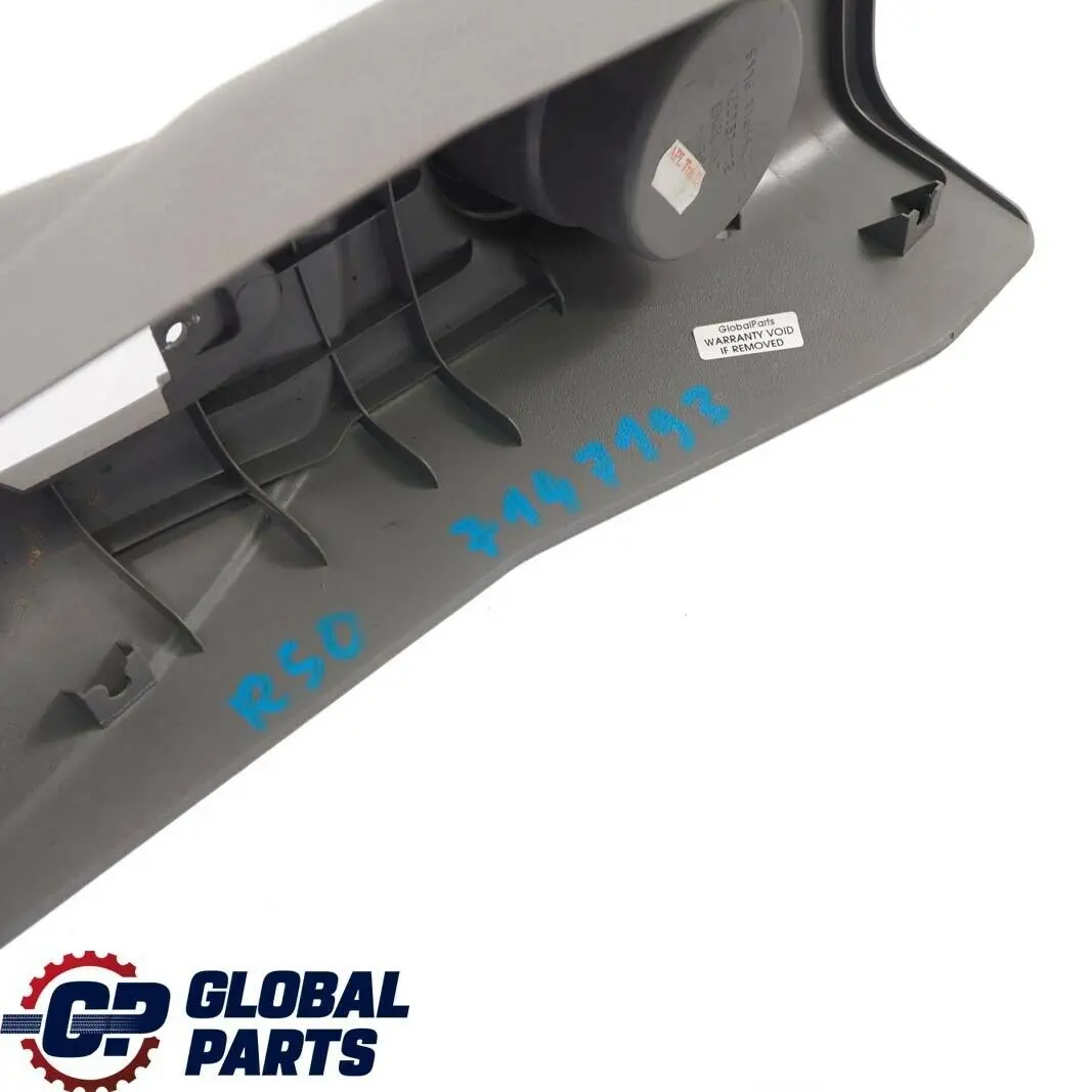 Handbremskonsole Silber Grau für BMW Mini Cooper One R50 R53 mit Teilenummer 7147193 BMW Mini Cooper One R50 R53 Handbremskonsole Silber Grau - SKU 7147193 - Teilenummer 7147193