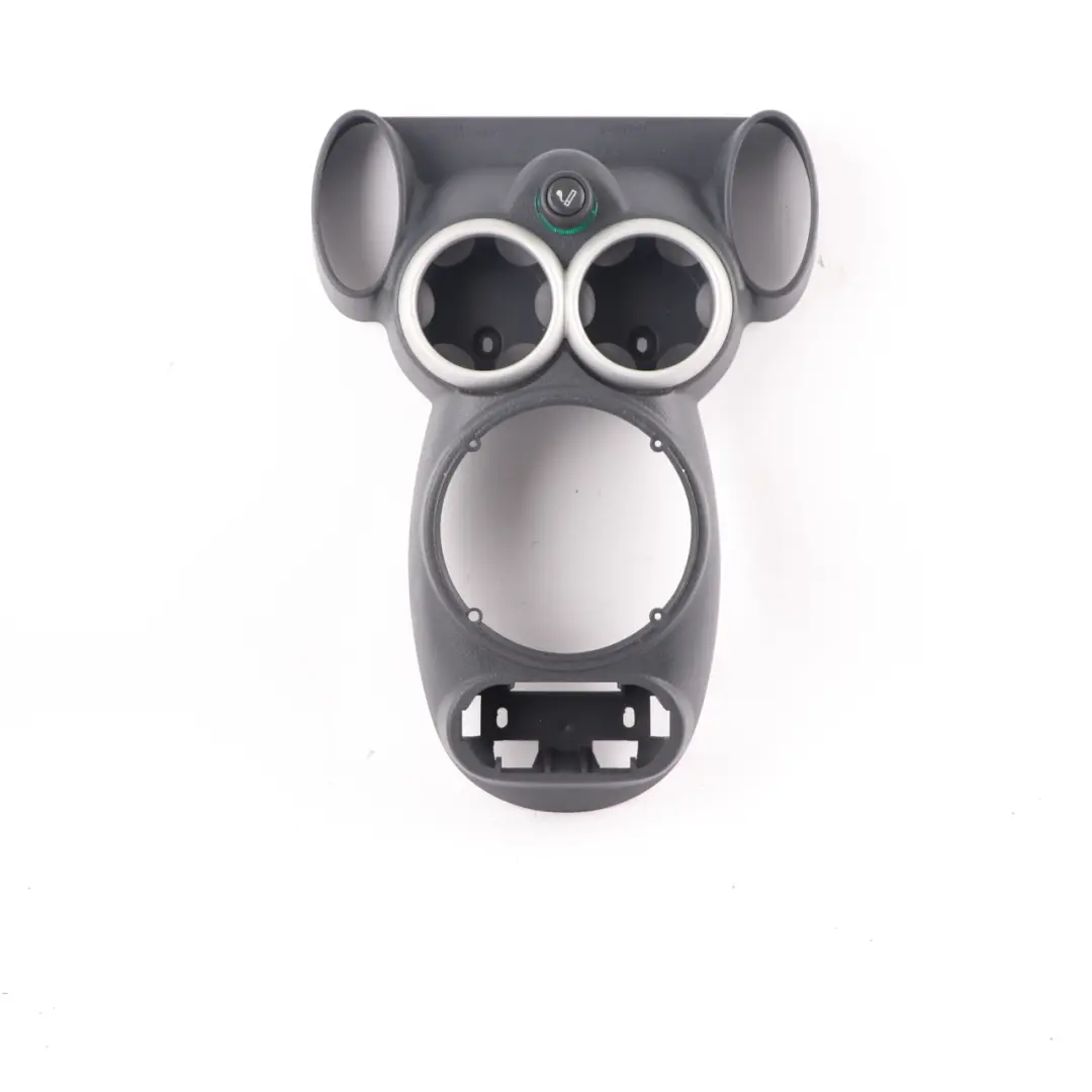 Console Tunnel Panel Cover Trim Panther Black to Mini Cooper One R50 R52 R53 with Part number 7147194 Mini Cooper One R50 R52 R53 Console Tunnel Panel Cover Trim Panther Black - SKU 7147194-4 - Part number 7147194