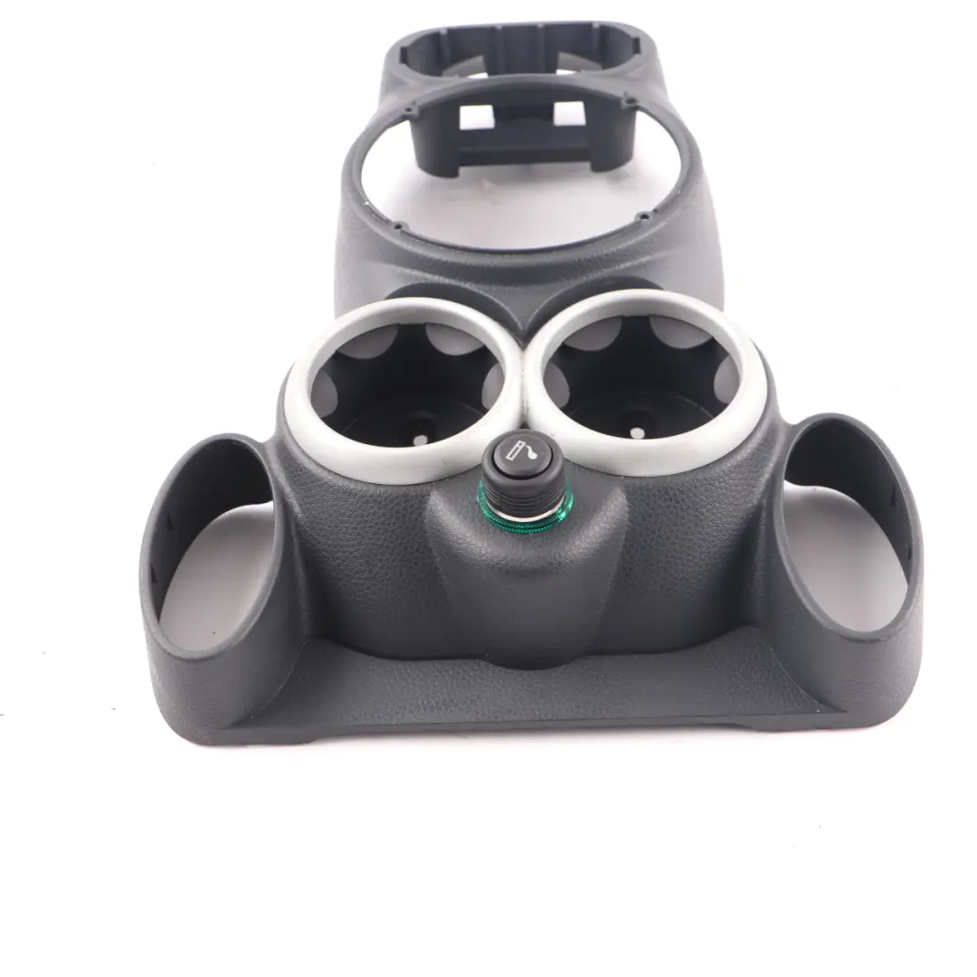 Console Tunnel Panel Cover Trim Panther Black to Mini Cooper One R50 R52 R53 with Part number 7147194 Mini Cooper One R50 R52 R53 Console Tunnel Panel Cover Trim Panther Black - SKU 7147194-4 - Part number 7147194