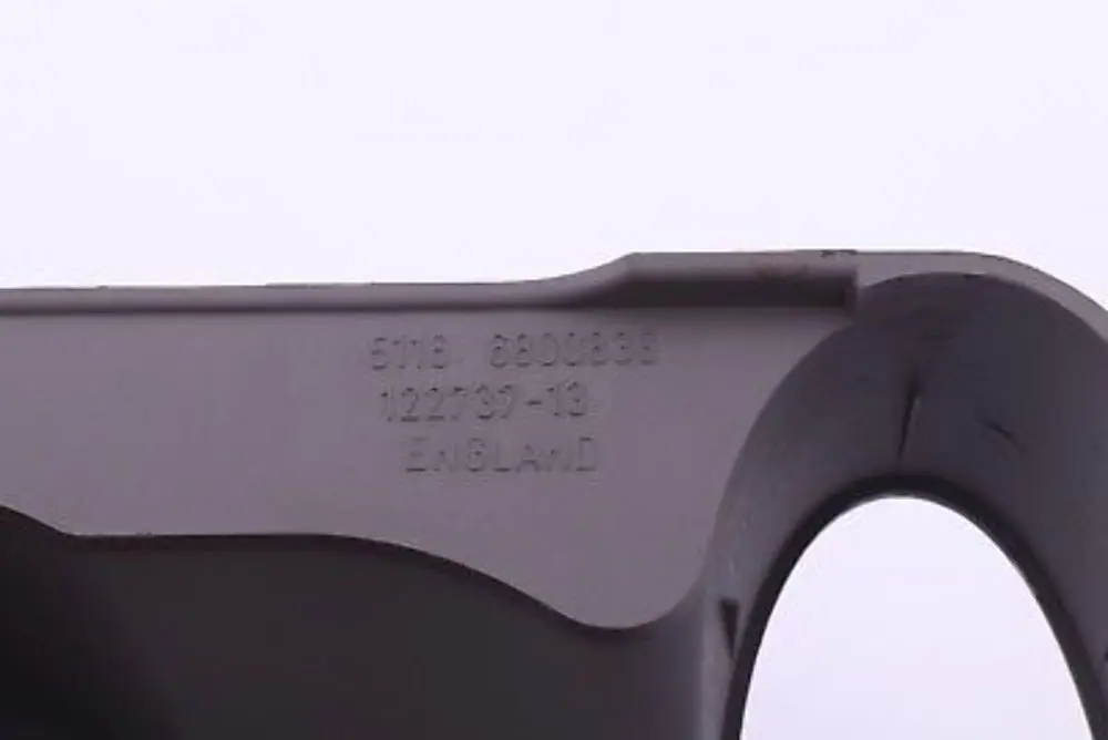 MINI Cooper R50 Console Tunnel Panel Cover Trim Silver Grey Grau - SKU 7147195 - Part number 7147195