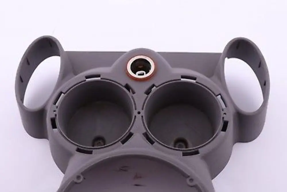 MINI Cooper R50 Console Tunnel Panel Cover Trim Silver Grey Grau - SKU 7147195 - Part number 7147195