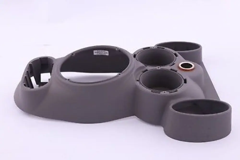 Console Tunnel Panel Cover Trim Silver Grey Grau to MINI Cooper R50 with Part number 7147195 MINI Cooper R50 Console Tunnel Panel Cover Trim Silver Grey Grau - SKU 7147195 - Part number 7147195