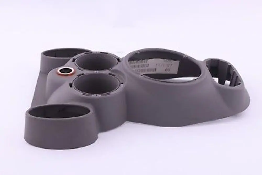 Console Tunnel Cover Trim Argento Grigio Grau per MINI Cooper R50 con numero di parte 7147195 MINI Cooper R50 Console Tunnel Cover Trim Argento Grigio Grau - SKU 7147195 - Numero di parte 7147195