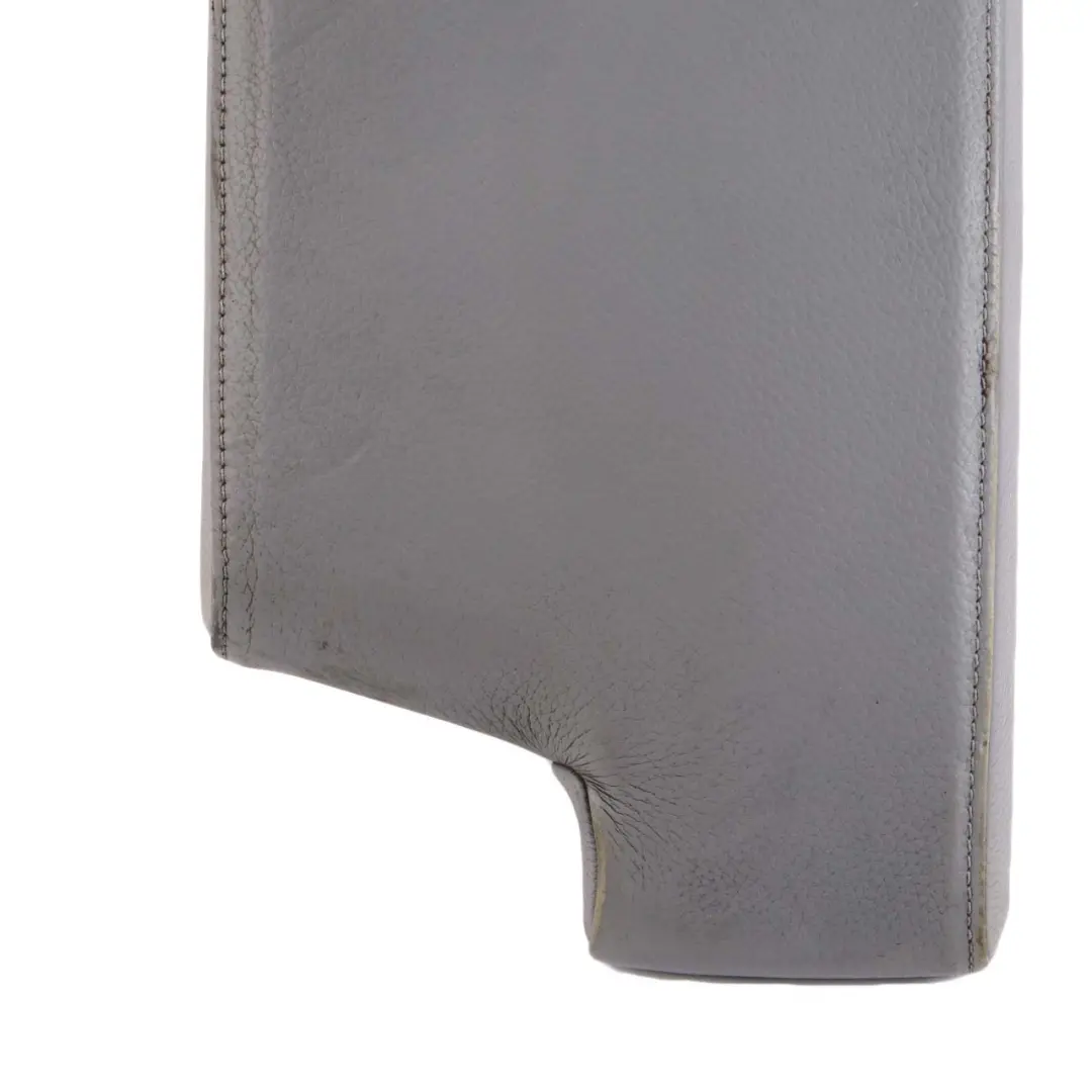 BMW 3 er E90 E91 LCI Leder Deckel MittelkonsoleGRAU GREY - SKU 7147212 - Teilenummer 7147212