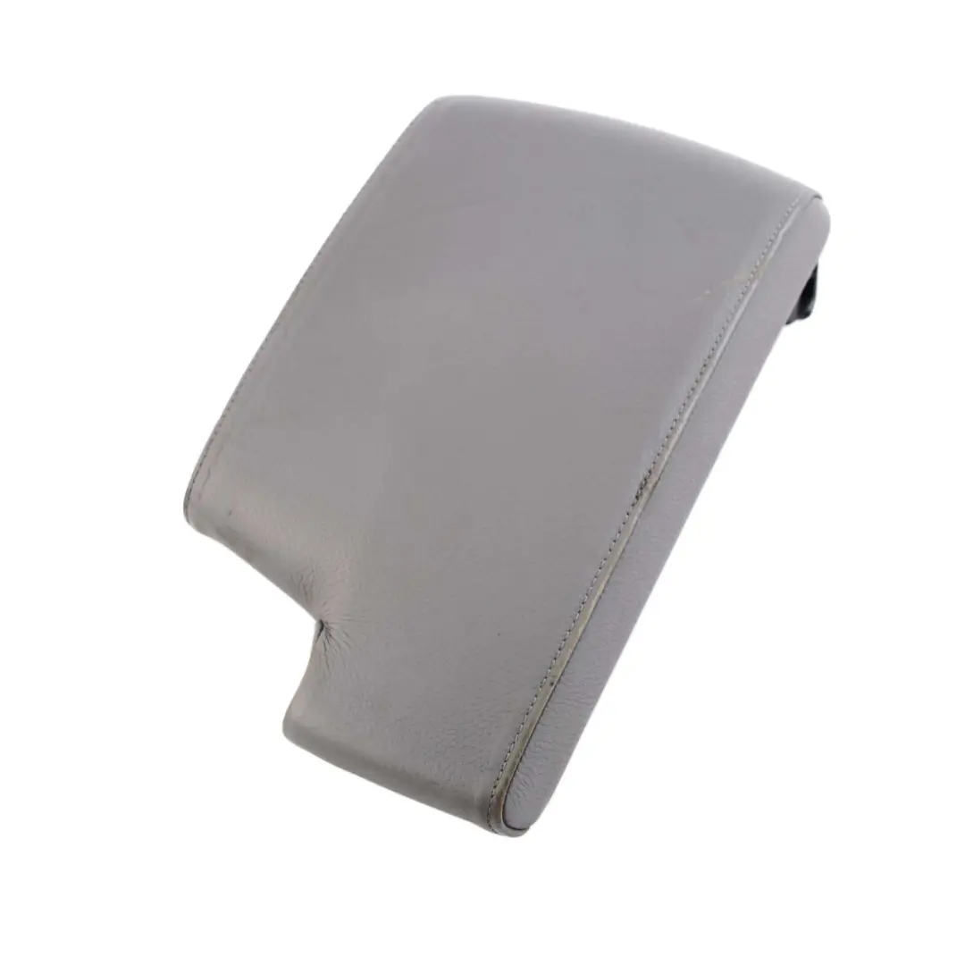 BMW 3 er E90 E91 LCI Leder Deckel MittelkonsoleGRAU GREY - SKU 7147212 - Teilenummer 7147212