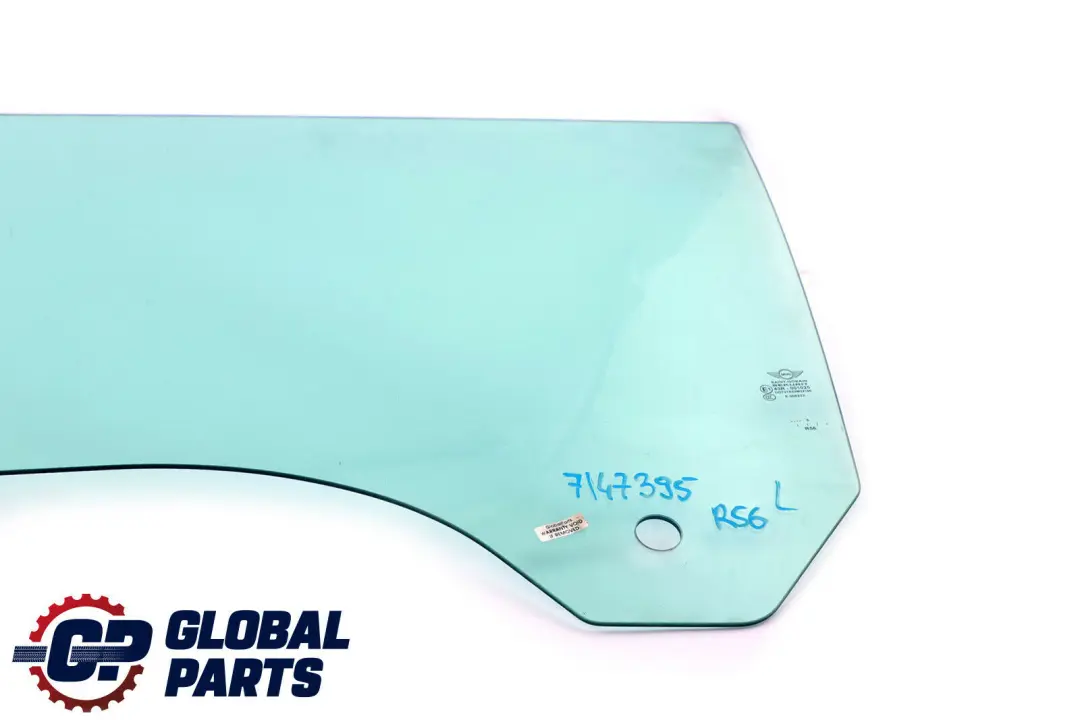 R56N R57 R57N LCI Front Left Window Door Glass N/S to Mini Cooper R56 with Part number 7147395 Mini Cooper R56 R56N R57 R57N LCI Front Left Window Door Glass N/S - SKU 7147395 - Part number 7147395
