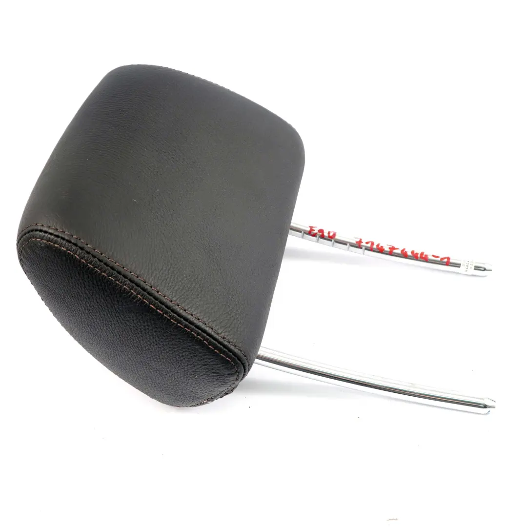 BMW 3 E90 E91 E92 Kopfstütze Leder Schwarz Vordersitz Links Rechts - SKU 7147444-1 - Teilenummer 7147444
