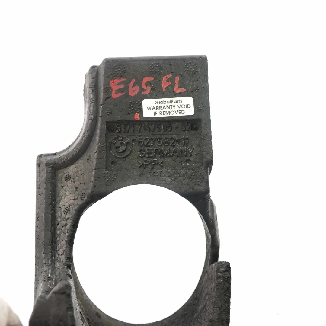 BMW E65 Engine Compartment Seal Front Left N/S Air Duct Bracket - SKU 7147505 - Part number 7147505