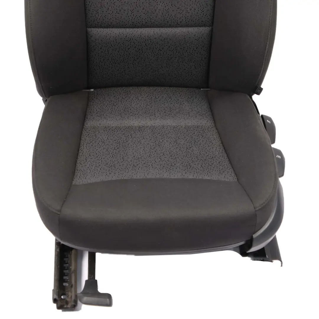  Front Seat BMW E90 E91 Heated Cloth Fabric Anthracit Interior Left N/S Airbag - SKU 7147677-3 - Part number 7147677