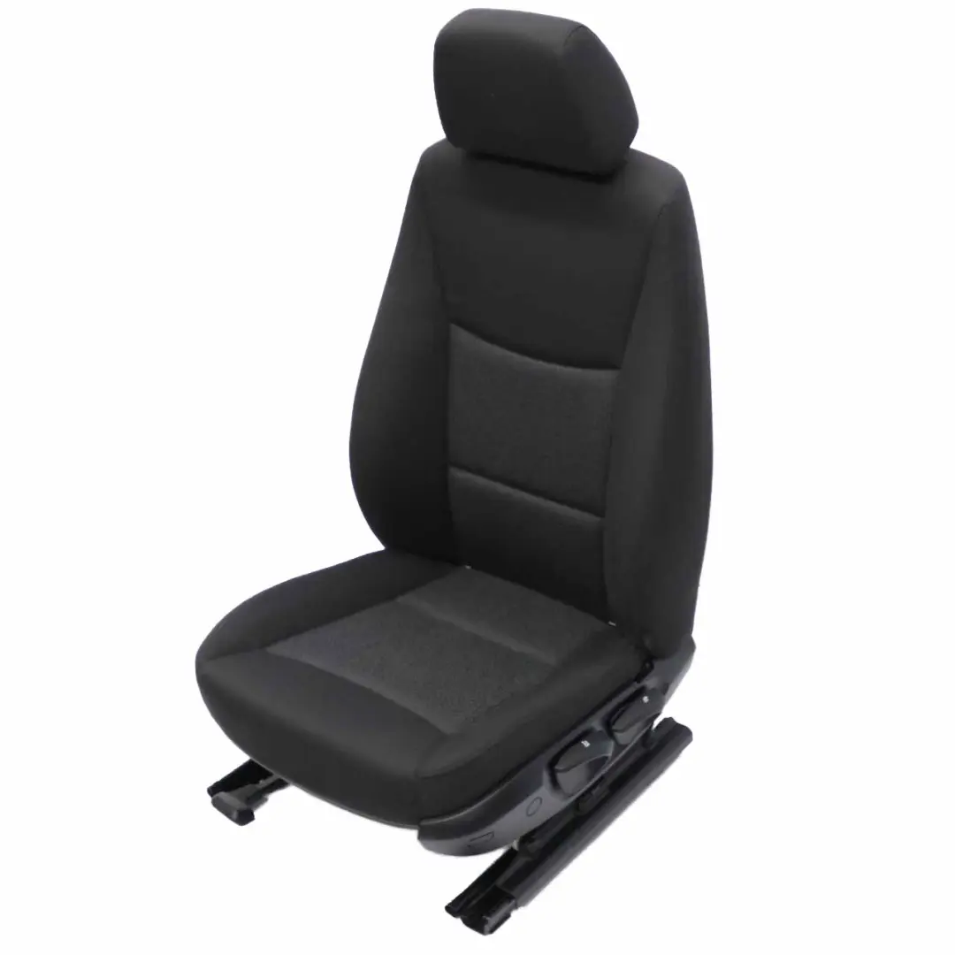 Front Seat BMW E90 E91 Left N/S Cloth Fabric Interior Fluid Linea / Anthracite to with Part number 7147677 Front Seat BMW E90 E91 Left N/S Cloth Fabric Interior Fluid Linea / Anthracite - SKU 7147677-4 - Part number 7147677