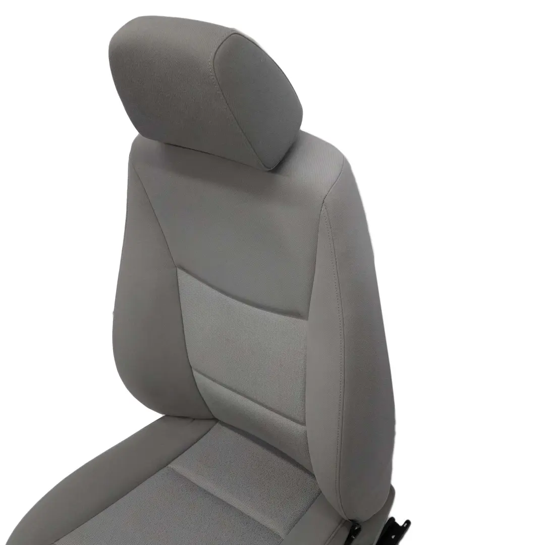 BMW E90 E91 Avant Gauche Siege Tissu Fluid Linea Gris Lombaire - SKU 7147679-2 - Numéro de pièce 7147680