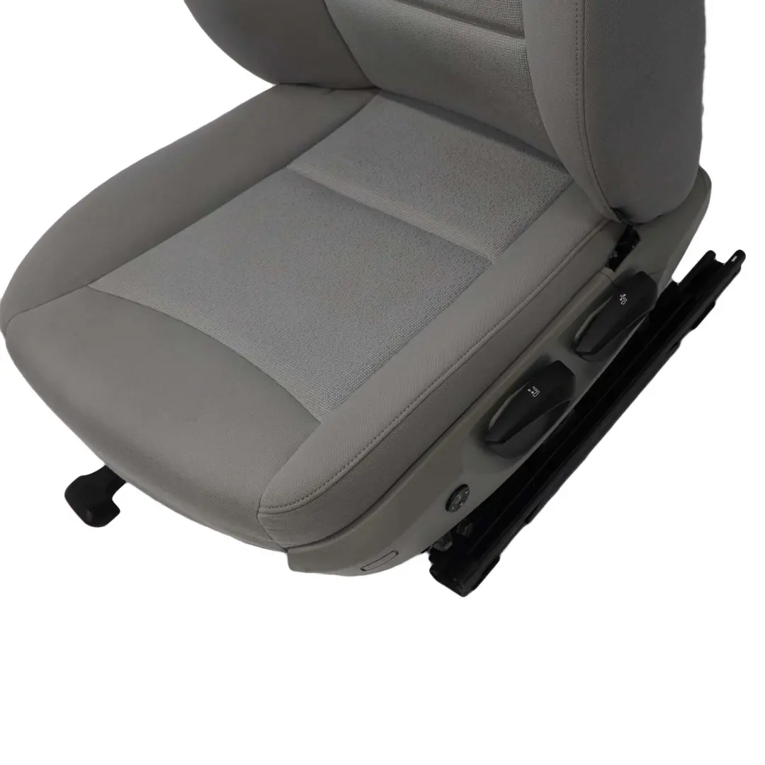  Front Seat BMW E90 E91 Cloth Fabric Grey Interior Left N/S Side Lumbar - SKU 7147679-2 - Part number 7147680