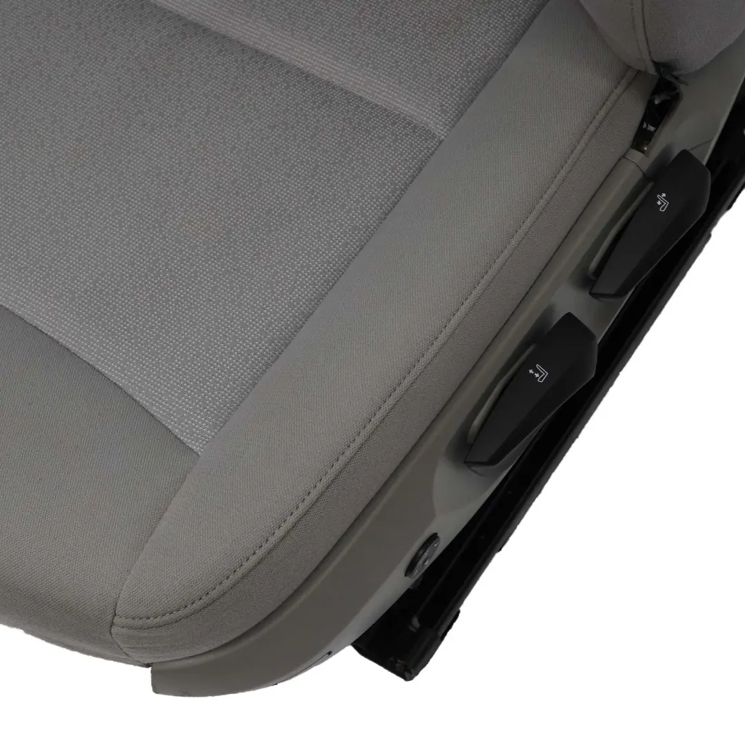 BMW E90 E91 Avant Gauche Siege Tissu Fluid Linea Gris Lombaire - SKU 7147679-2 - Numéro de pièce 7147680