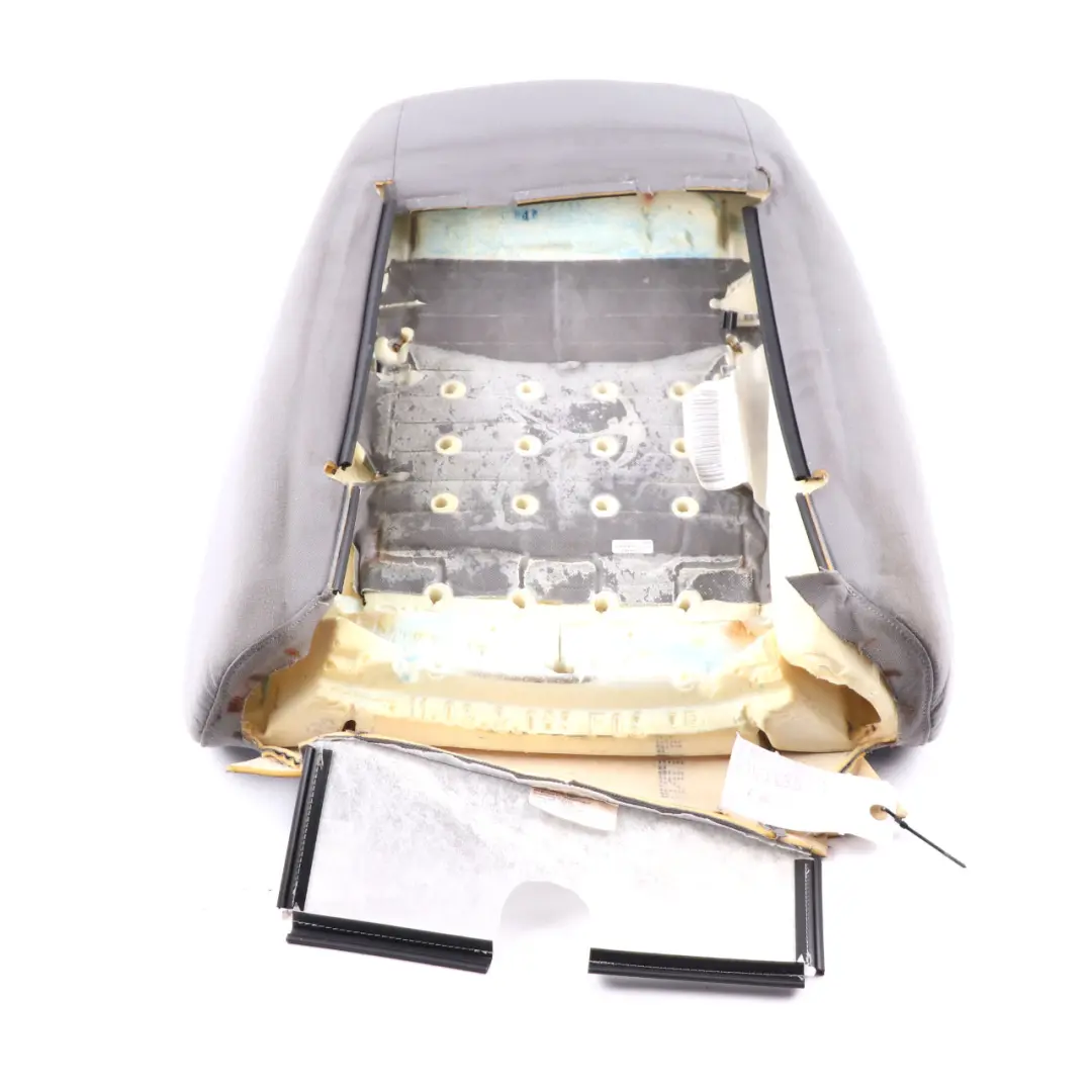 Seat Backrest BMW E90 E91 Front Right O/S Seat Cover Cloth Fabric Grey - SKU 7147680-3 - Part number 7147680