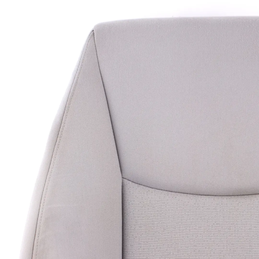 Seat Backrest BMW E90 E91 Front Right O/S Seat Cover Cloth Fabric Grey - SKU 7147680-3 - Part number 7147680