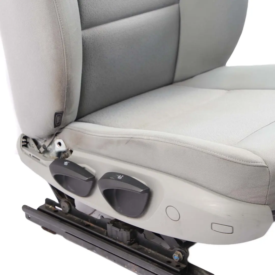 Cloth Fabric Grey Interior Front Right O/S Seat with Airbag to BMW 3 Series E90 E91 with Part number 7147680 BMW 3 Series E90 E91 Cloth Fabric Grey Interior Front Right O/S Seat with Airbag - SKU 7147680 - Part number 7147680