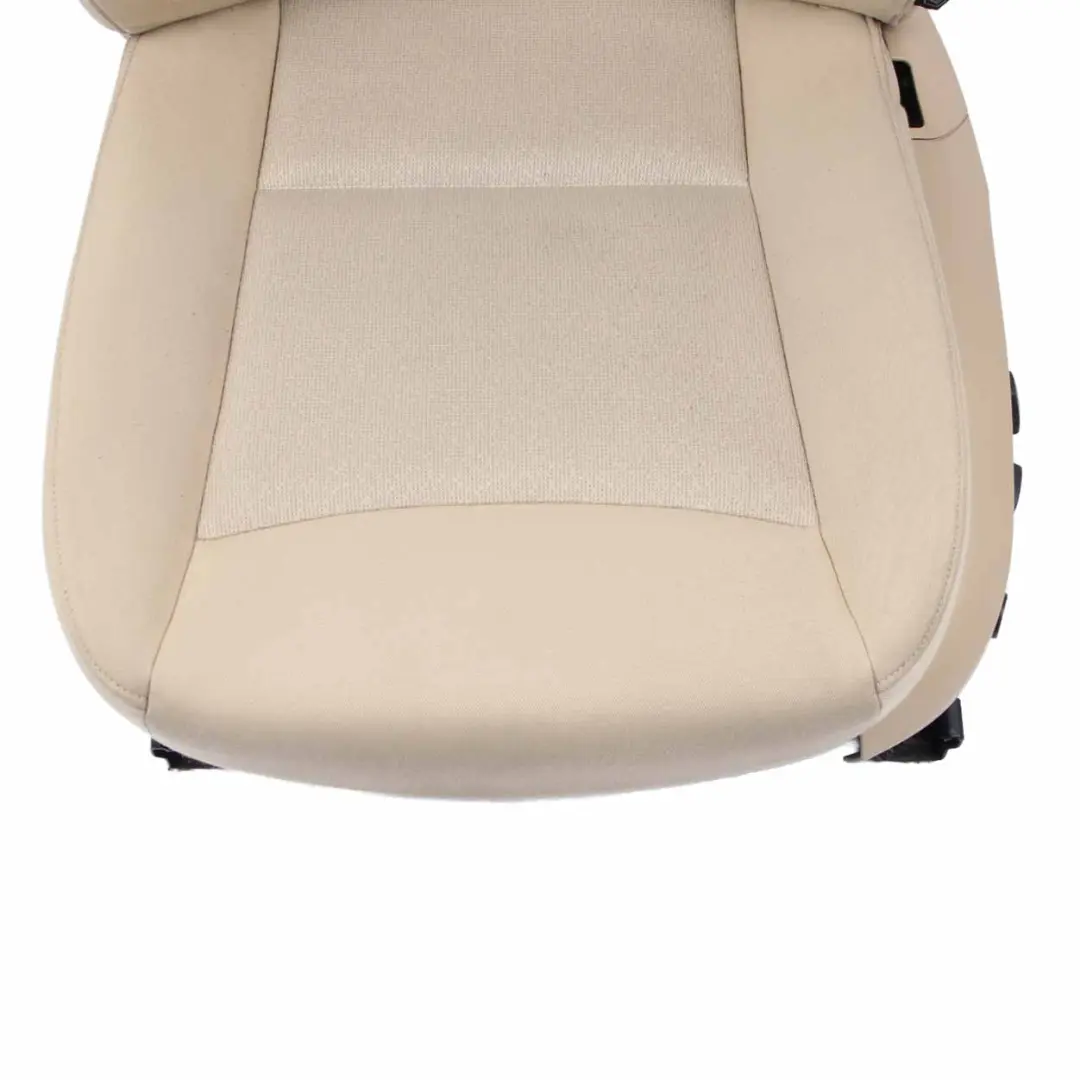 BMW E90 E91 Cloth Fabric Interior Front Left N/S Side Seat Beige Lumbar - SKU 7147681-1 - Part number 7147681