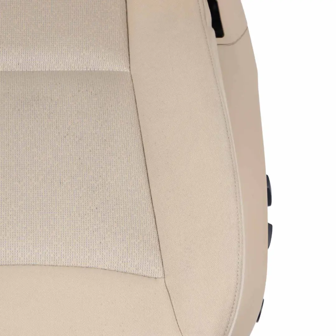 Cloth Fabric Interior Front Left N/S Side Seat Beige Lumbar to BMW E90 E91 with Part number 7147681 BMW E90 E91 Cloth Fabric Interior Front Left N/S Side Seat Beige Lumbar - SKU 7147681-1 - Part number 7147681