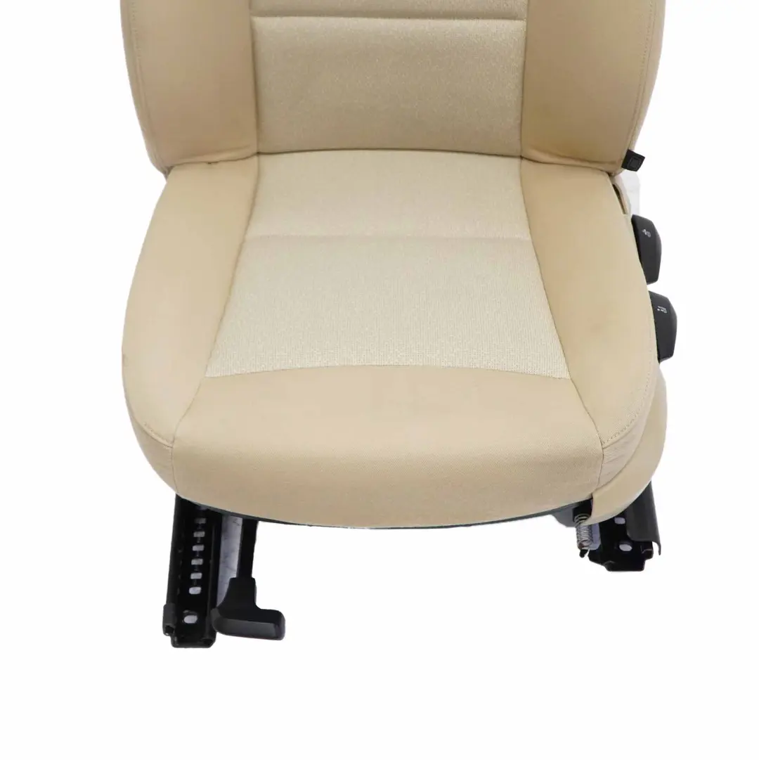 BMW E90 E91 Fotel Lewy Przód Materiał Fluid Beżowy - SKU 7147681-2 - Numer Części 7147681
