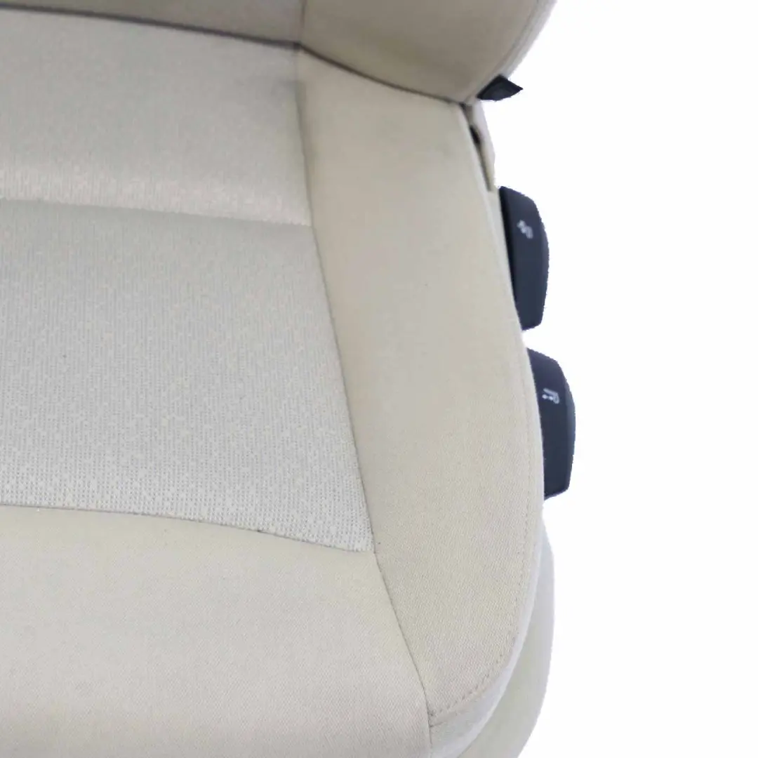 BMW E90 E91 Fotel Lewy Przód Materiał Fluid Beżowy - SKU 7147681-2 - Numer Części 7147681