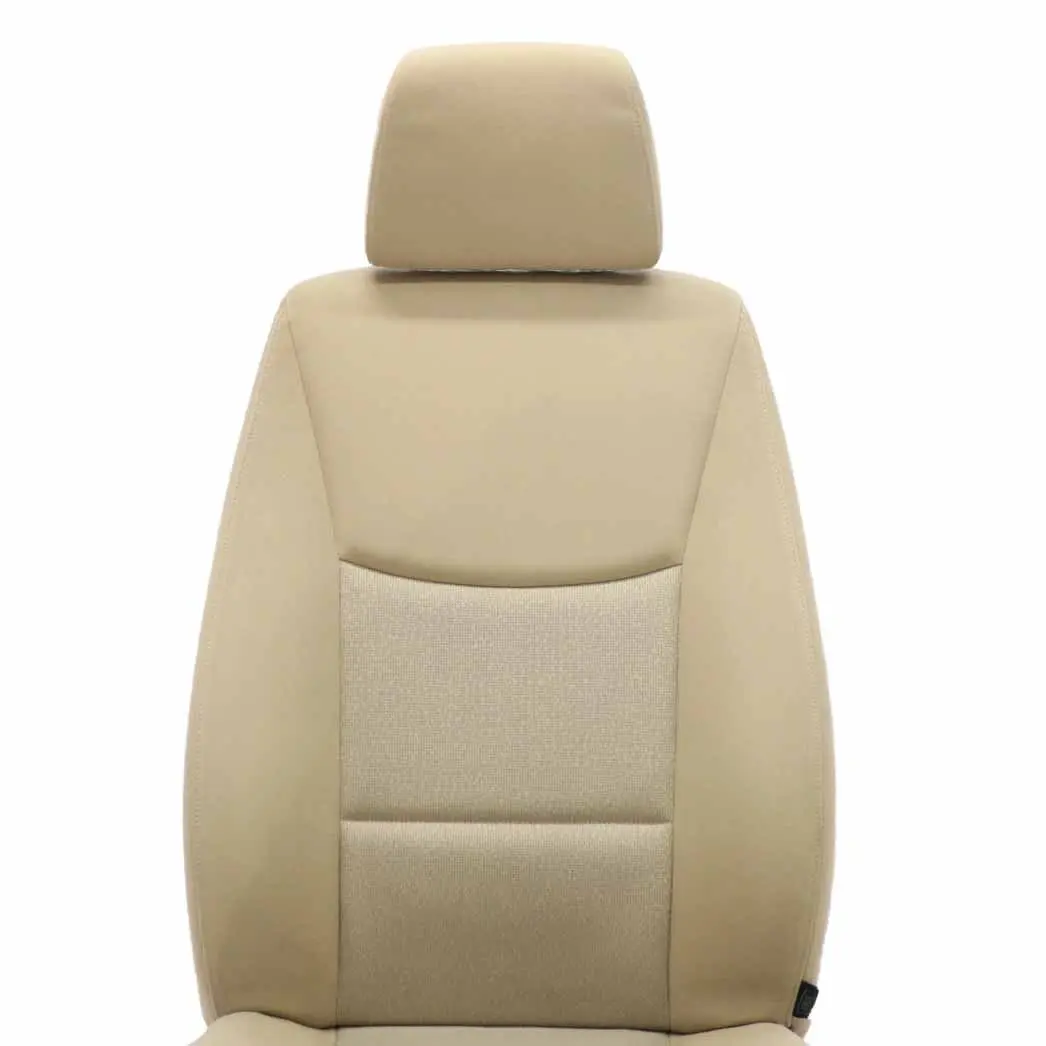 BMW E90 E91 Fotel Lewy Przód Materiał Fluid Beżowy - SKU 7147681-2 - Numer Części 7147681