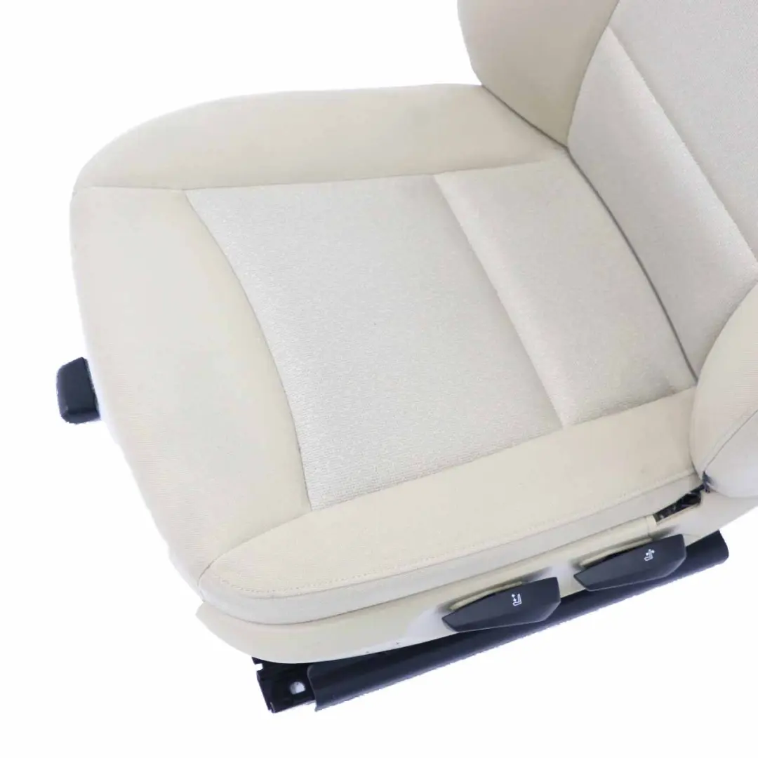  Front Seat BMW E90 E91 Cloth Fabric Fluid Interior Left N/S Side Beige - SKU 7147681-2 - Part number 7147681