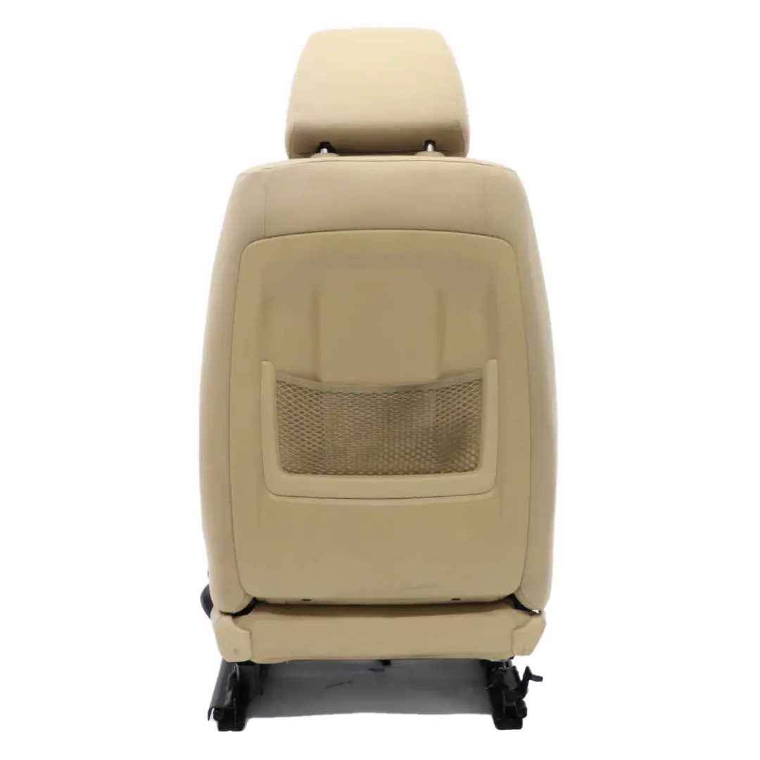  Front Seat BMW E90 E91 Cloth Fabric Fluid Interior Left N/S Side Beige - SKU 7147681-2 - Part number 7147681